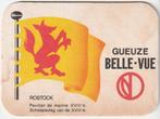 BIERKAART  BELLE-VUE   ROSTOCK   XVIII, Collections, Marques de bière, Autres marques, Sous-bock, Envoi, Neuf