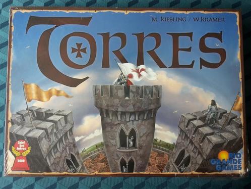 Nieuw spel Torres, 2 - 4 spelers, 12+, + 1 gratis promo, Hobby en Vrije tijd, Gezelschapsspellen | Bordspellen, Nieuw, Ophalen of Verzenden
