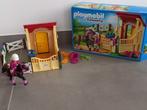 Playmobil Country 6934 : Arabier met paardenbox, Ophalen of Verzenden, Complete set