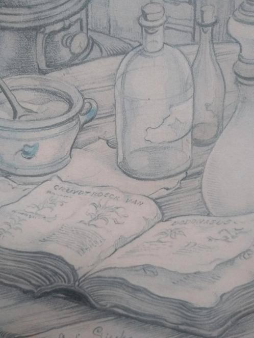 wanddecoraties/kunstprint Andres Orpinas/Anton Pieck...., Antiek en Kunst, Kunst | Overige Kunst, Ophalen of Verzenden