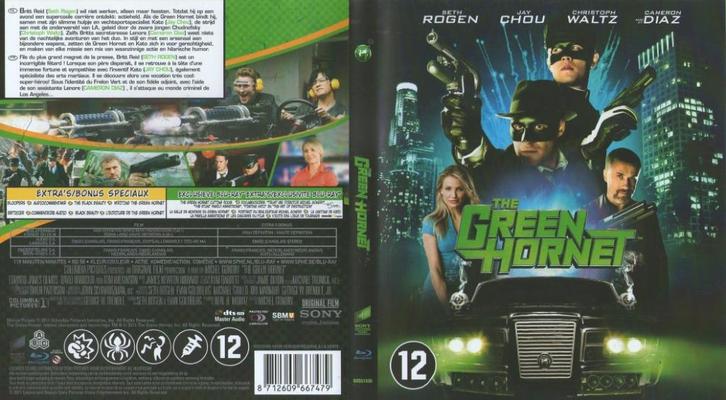the green hornet (blu-ray) nieuw, Cd's en Dvd's, Blu-ray, Zo goed als nieuw, Actie, Ophalen of Verzenden