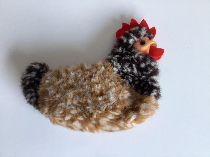 Vintage Steiff kip / hen "Gacki" eierwarmer, Verzamelen, Beren en Cherished Teddies, Nieuw, Stoffen beer, Steiff, Ophalen of Verzenden