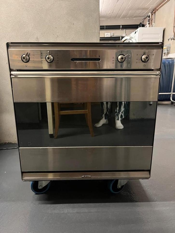 SMEG - Combi hetelucht en stoomoven, Elektronische apparatuur, Ovens, Gebruikt, Inbouw, Oven, 45 tot 60 cm, 45 tot 60 cm, Hete lucht