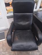 Relax zetel. Zo goed als nieuw echt leder. Manueel bedienen, Ophalen