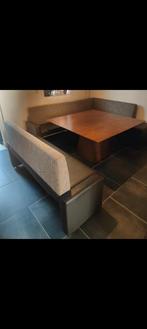 Grote eettafel met (hoek)banken, Huis en Inrichting, Ophalen