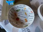 spaghetti borden, Huis en Inrichting, Keuken | Servies, Ophalen, Zo goed als nieuw, Boerenbont, Bord(en)