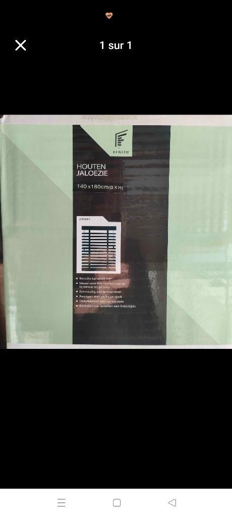 Stores vénitiens noir, Maison & Meubles, Ameublement | Rideaux & Stores à lamelles, Neuf, 100 à 150 cm, 100 à 150 cm, Noir, Enlèvement