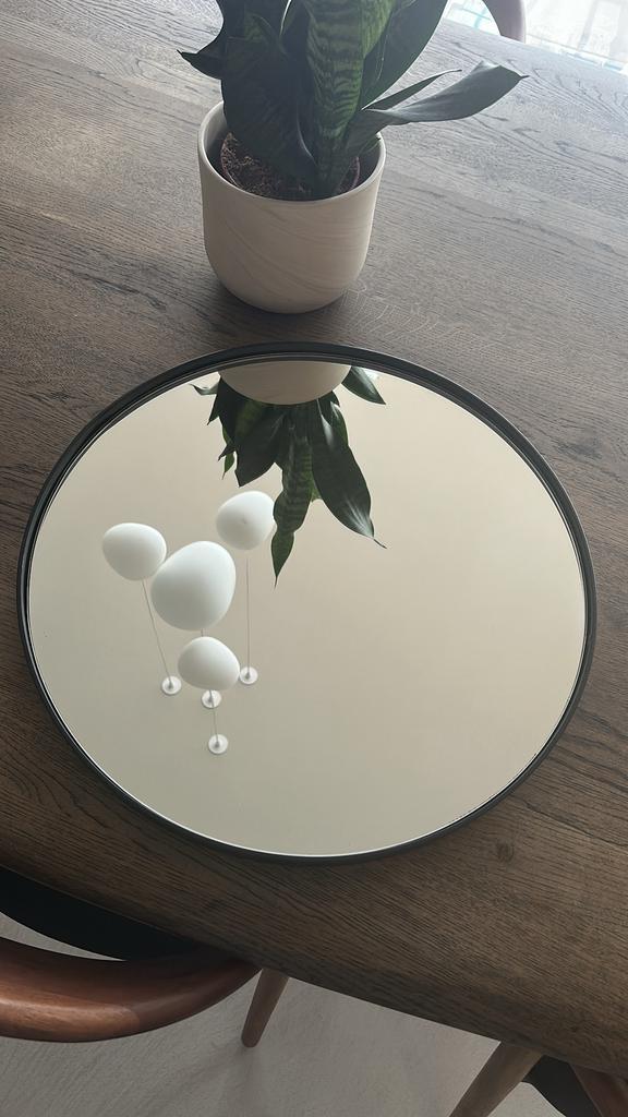 Spiegel ‘Céleste’ van Furnified, Maison & Meubles, Accessoires pour la Maison | Étagères, Comme neuf, Enlèvement