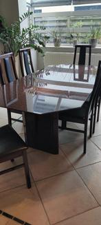 Hoogglans eetkamer Italiaans design, Gebruikt, 6 tot 8 stoelen, Ophalen, Italiaans design
