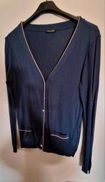 Gilet bleu à bordure marron, marque Massimodutti, taille 38, Vêtements | Femmes, Pulls & Gilets, Comme neuf, Brun, Taille 38/40 (M)