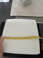 11 mooie witte borden als nieuw 26 op 26, Huis en Inrichting, Keuken | Servies, Ophalen, Zo goed als nieuw, Bord(en)