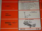 revue technique renault R6 1100cc de 1970-1980, Livres, Utilisé, Enlèvement ou Envoi, RTA, Renault