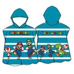 Super Mario Badponcho - Sneldrogend, Kinderen en Baby's, Kinderkleding | Kinder-zwemkleding, Ophalen, One size, Nieuw, Badponcho