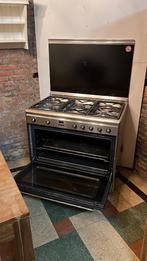 smeg 5 pits met oven vrijstaand, Elektronische apparatuur, Kookplaten, Vrijstaand, Ophalen of Verzenden