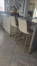 A vendre 4chaises pivotantes hautes de marque  Xooon, Métal, Enlèvement, Utilisé, Blanc