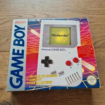 Nintendo Gameboy dans sa boîte d'origine., Enlèvement ou Envoi, Comme neuf, Game Boy Classic