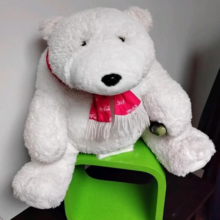 Collectorsitem Coca-Cola Polar bear 1999 XL snelle verzendin, Verzamelen, Overige Verzamelen, Nieuw, Ophalen of Verzenden