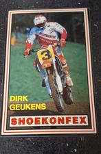 Grote sticker motocross moto Dirk Geukens Shoeconfex, Verzamelen, Ophalen of Verzenden, Zo goed als nieuw, Auto of Motor