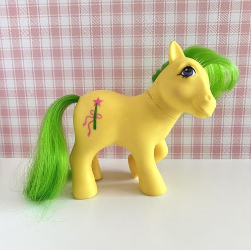 Figurine Mon Petit Poney Magic Star G1, Kinderen en Baby's, Speelgoed | My Little Pony, Gebruikt, Ophalen of Verzenden