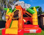 Springkasteel Jungle te koop, Ophalen, Zo goed als nieuw