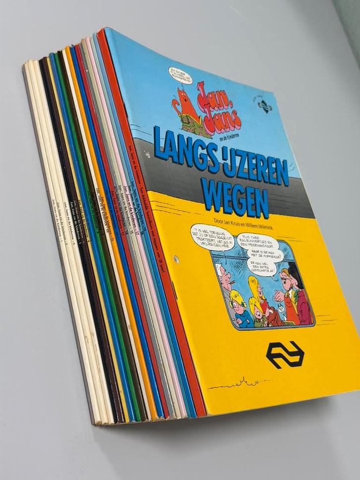 Jan, Jans en de Kinderen – nummer 1 t/m 20 + 3 extra edities, Boeken, Stripverhalen, Zo goed als nieuw, Meerdere stripboeken, Ophalen of Verzenden
