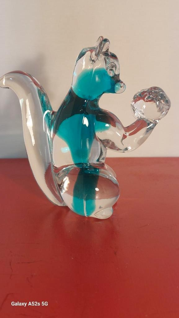 Prachtige Vintage eekhoorn., Antiek en Kunst, Antiek | Glaswerk en Kristal, Ophalen of Verzenden