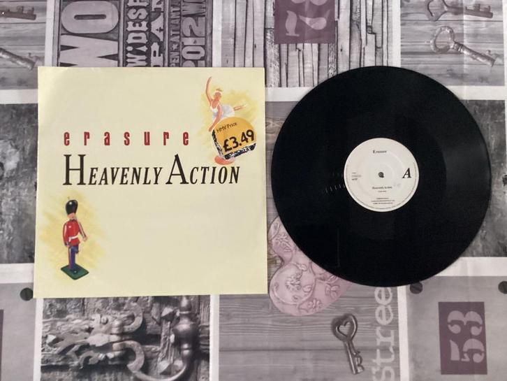 Vinyle Heavenly Action - Original, CD & DVD, Vinyles | Pop, Comme neuf, 1980 à 2000, 12 pouces, Enlèvement ou Envoi