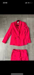 Felroze damespak WE fashion, Kleding | Dames, Jasjes, Kostuums en Pakken, Ophalen of Verzenden, Gedragen, Maat 36 (S)