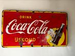 Coca cola emaille, Ophalen, Gebruikt