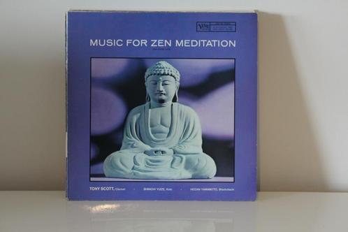LP : Tony Scott (2) — Musique pour la méditation zen et autr, CD & DVD, Vinyles | Autres Vinyles, Enlèvement ou Envoi