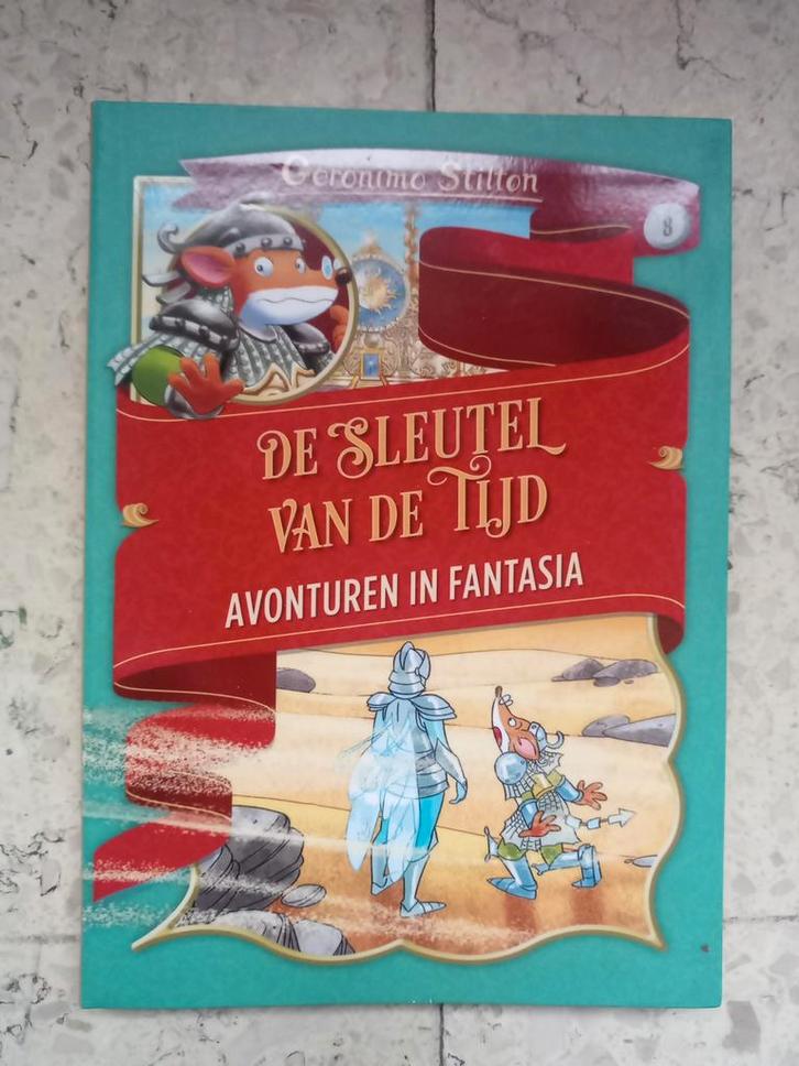 Geronimo Stilton - De sleutel van de tijd, Boeken, Kinderboeken | Jeugd | onder 10 jaar, Ophalen of Verzenden