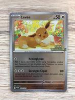 Pokemon Indonesia Promo Eevee - 129/SV-P (stamped)!, Ophalen of Verzenden, Nieuw, Losse kaart, Foil