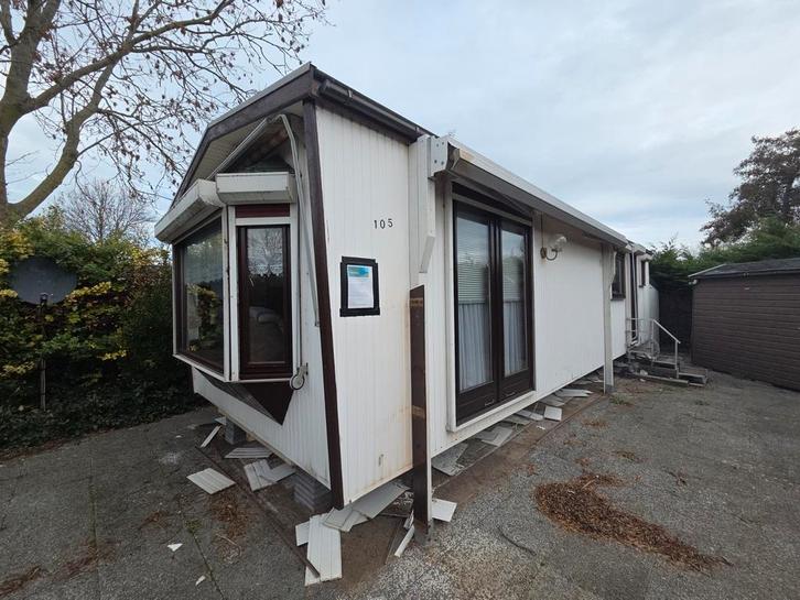 winterhard chalet 3m60x10m50, Caravans en Kamperen, Stacaravans, Ophalen