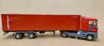 Renault truck met container en oplegger Italeri, Hobby en Vrije tijd, Ophalen, Truck, Italeri