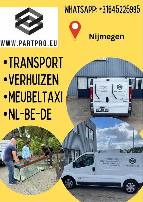 Bestelwagen met chauffeur NL, BE, DE Direct beschikbaar, Diensten en Vakmensen, Koeriers, Chauffeurs en Taxi's