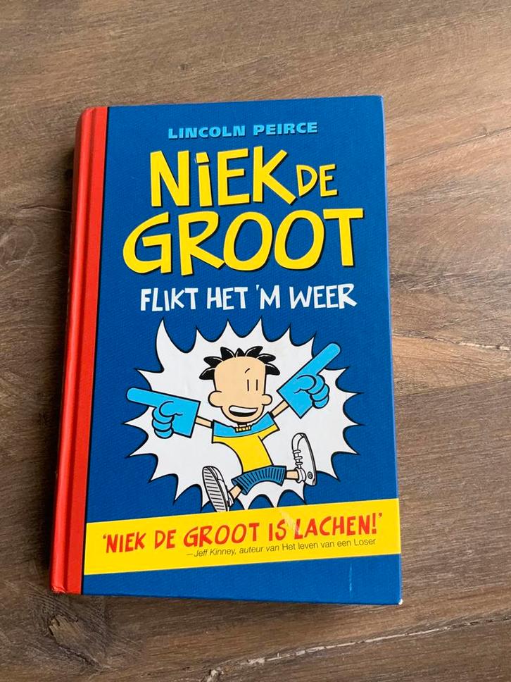 Lincoln Peirce - Niek de Groot flikt het 'm weer, Boeken, Kinderboeken | Jeugd | 10 tot 12 jaar, Ophalen