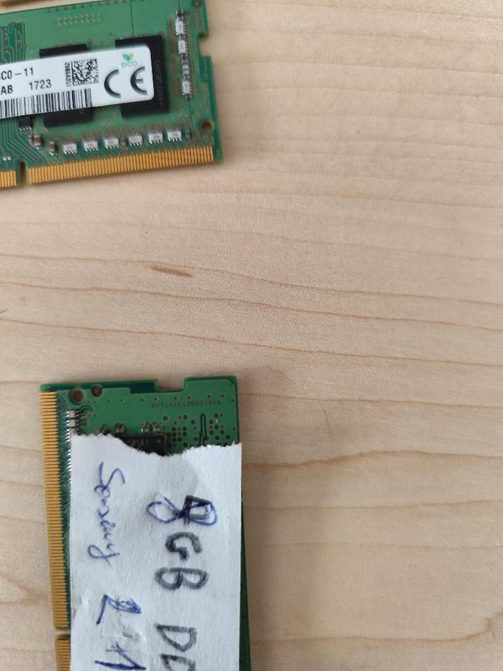 8gb laptop samsung geheugen 2133mhz, Informatique & Logiciels, Mémoire RAM, Utilisé, Laptop, 8 GB, DDR4, Enlèvement ou Envoi