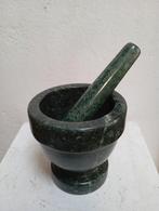 Mortier Serpentine Jade, région Inde/Afghanistan, milieu du, Enlèvement ou Envoi