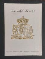 Luxevelletje - Koninklijk huwelijk Boudewijn & Fabiola 1960, Postzegels en Munten, Ophalen, Staatshoofden, Postfris, Overig