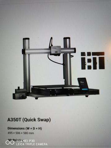 snapmaker A350 2.0 avec caisson