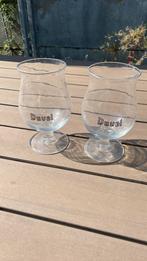 Duvel glazen met zwarte letters, Ophalen of Verzenden, Zo goed als nieuw, Duvel