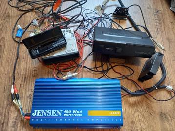 Pioneer-JENSEN-WITEC retro auto-tuning geluid installatie beschikbaar voor biedingen