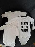 Set van 5 babyrompertjes met lange mouwen voor 1 maand, Kinderen en Baby's, Babykleding | Maat 50, Ophalen of Verzenden, Zo goed als nieuw