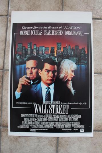 filmaffiche Wall Street Oliver Stone 1987 filmposter