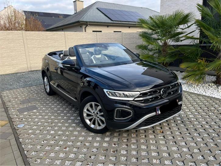 Vw T-Roc Cabriolet 1.5 Tsi Automaat/ DSG 1ste eigenaar, Auto's, Volkswagen, Particulier, T-Roc, ABS, Achteruitrijcamera, Adaptieve lichten