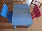 Tafeltje met 2 stoelen voor kindjes, Gebruikt, Tafel(s) en Stoel(en), Ophalen