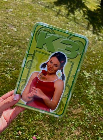 Vintage Kristel blikken doos beschikbaar voor biedingen
