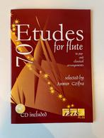 70 etudes for flute, Musique & Instruments, Comme neuf, Enlèvement ou Envoi, Flûte traversière ou Piccolo