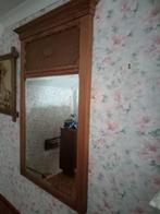 Miroir ancien, Maison & Meubles, Comme neuf, 75 à 100 cm, Rectangulaire, Enlèvement