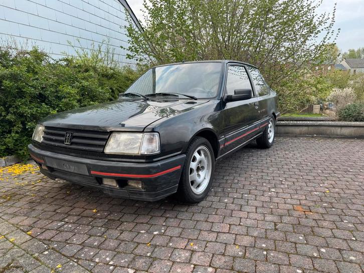 Peugeot 309 gti 8s, Auto's, Peugeot, Particulier, Benzine, 2 deurs, Handgeschakeld, Zwart, Ophalen